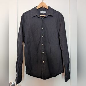 American Apparel Denim Shirt, Black